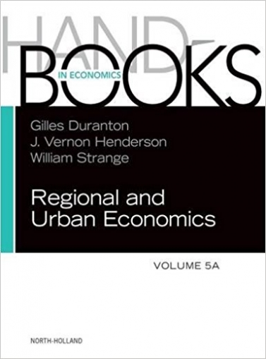 Gilles Duranton Handbook of Regional and Urban Economics, vol. 5A 