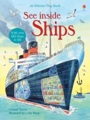 Mason Conrad Look Inside Ships (board book) 
