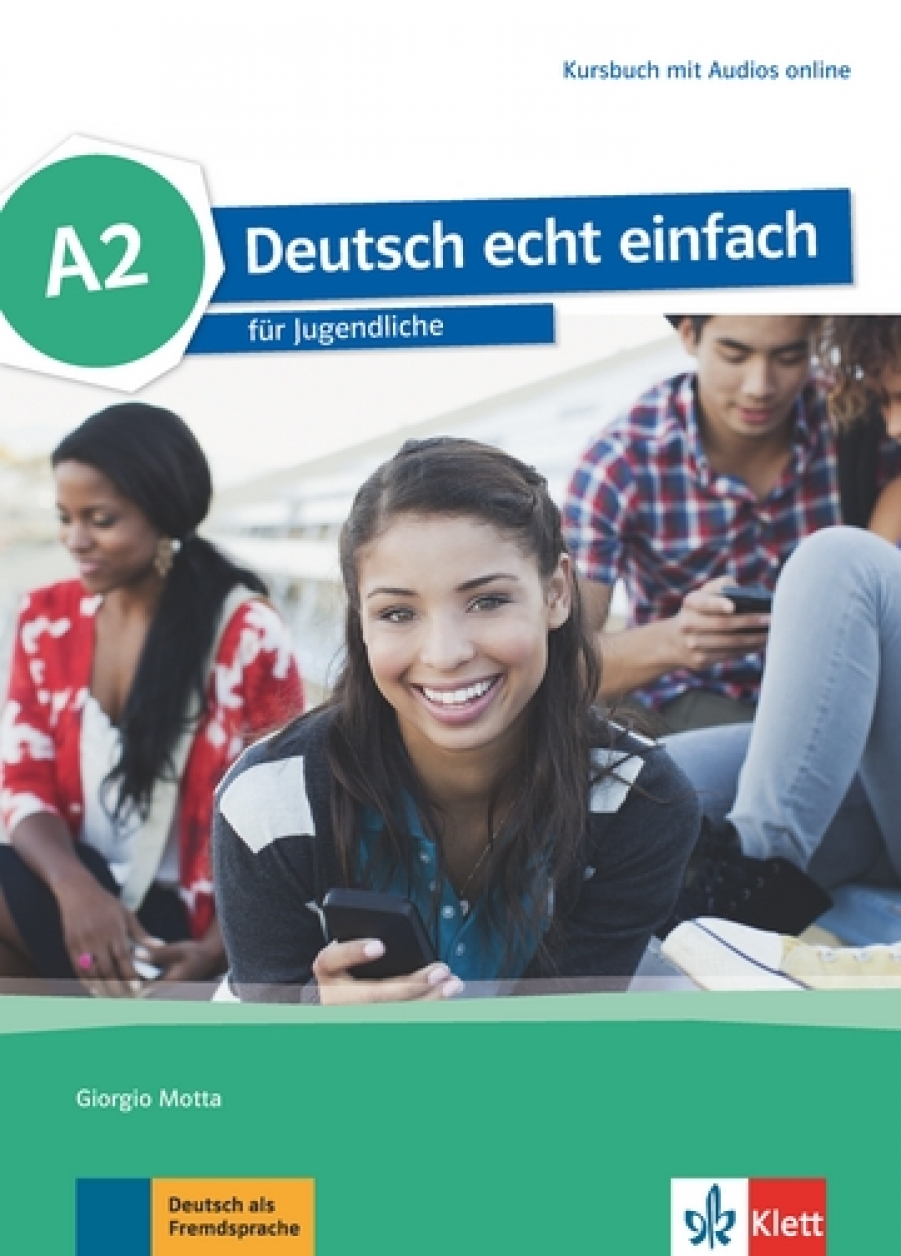 Motta G. Deutsch echt einfach A2 Kursbuch +Audios online 