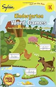 Sylvan Learning Fun on the Run: Kindergarten Word Games 