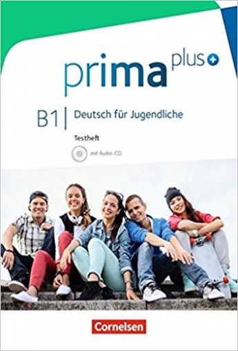 Friederike Jin Prima plus B1 Testheft mit Audio-CD 