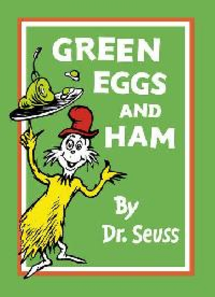 Dr Seuss Green eggs & ham 