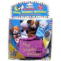 Ackerman Jill Hey Diddle Diddle: A Hand-Puppet Board Book 