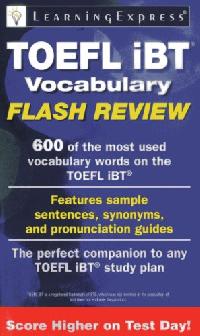 Learning Express LLC TOEFL Ibt(r) Vocabulary Flash Review 