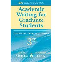 Swales John M Academic Writing for Graduate Students 