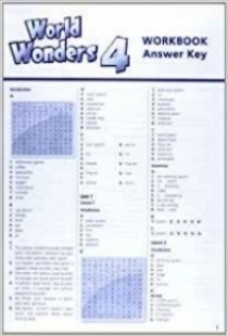 Crawford Michele, Clements Katy World Wonders 4. Workbook with Answer Key, no CD 