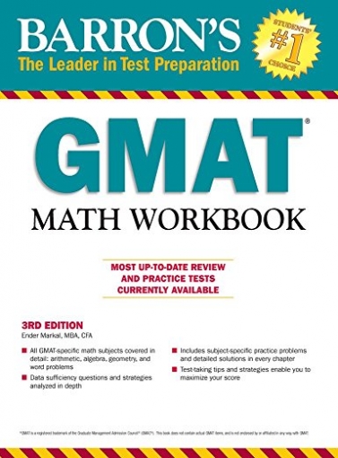 Markal Ender Barron's GMAT Math Workbook 