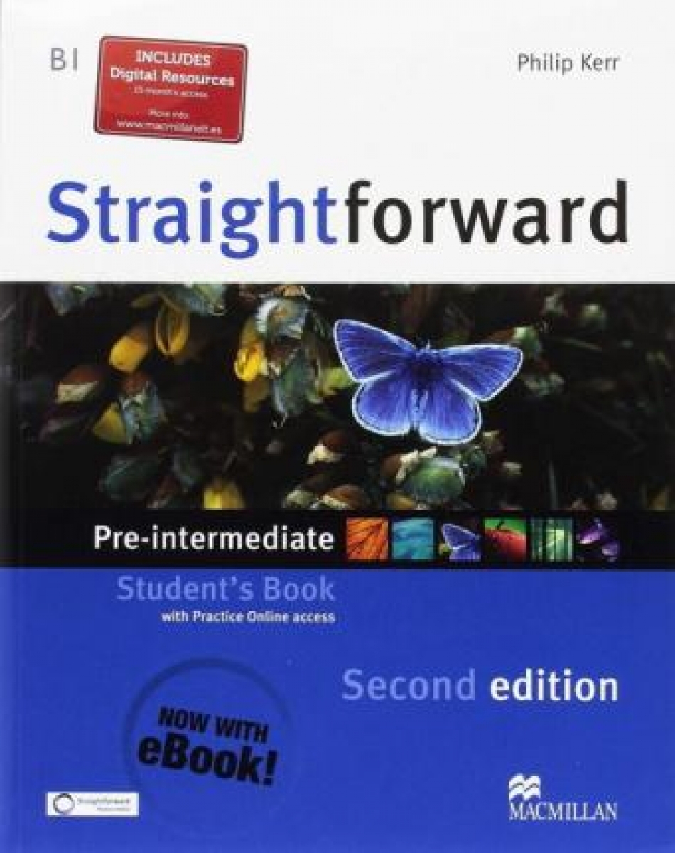 Kerr Philip Straightforward (Second Edition) Pre-Intermediate Level. Student's Book + Webcode + eBook 