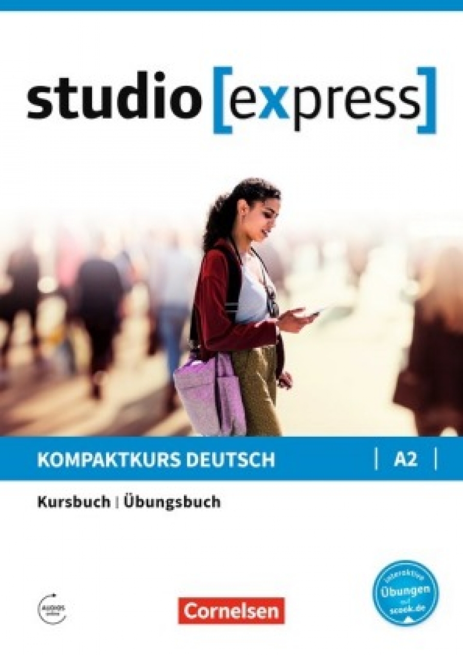 Kuhn Christina, Funk Hermann Studio [express] A2 - Kurs- und Übungsbuch mit Audios online 