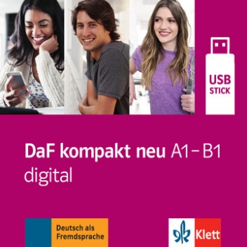 Sander Braun DaF kompakt NEU A1-B1 digital. USB-Stick 