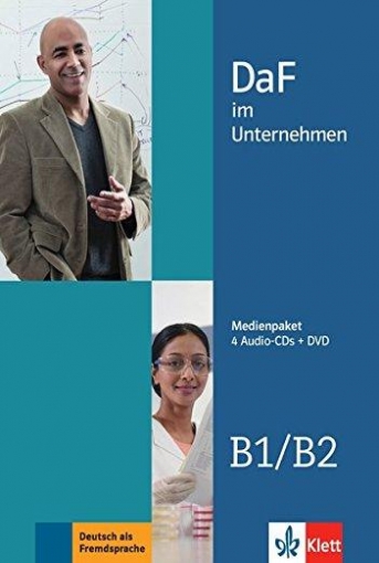 Fügert Nadja, Grosser Regine DaF im Unternehmen. B1- B2. Medienpaket (4 Audio-CDs + DVD). Audio CD 