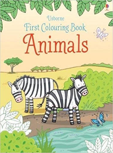 Greenwell Jessica First Colouring Book Animals 