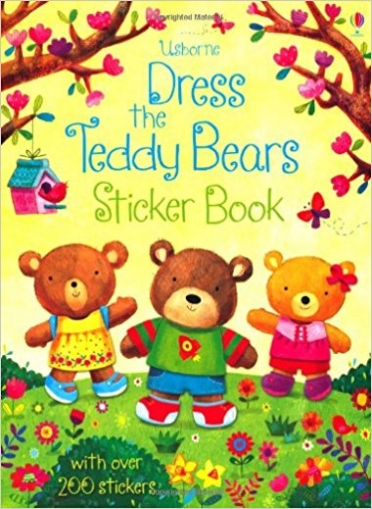 Brooks Felicity Dress the Teddy Bears Sticker Book 