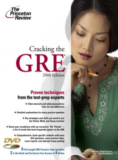 Robinson Adam, Lurie Karen, Pecsenye Magda Cracking the GRE 2008 