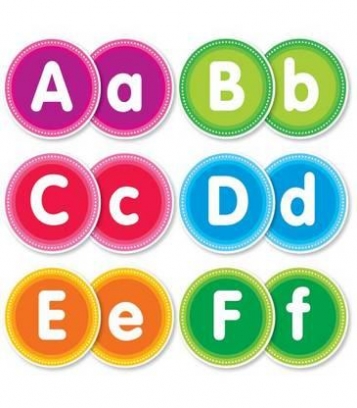 Color Your Classroom: Alphabet Bulletin Board (55 pieces) 