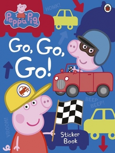 Peppa Pig: Go, Go, Go! Vehicles Sticker Book 
