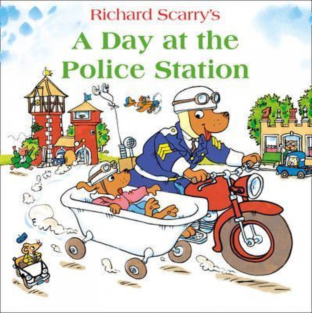 Scarry Richard A Day at the Police Station 