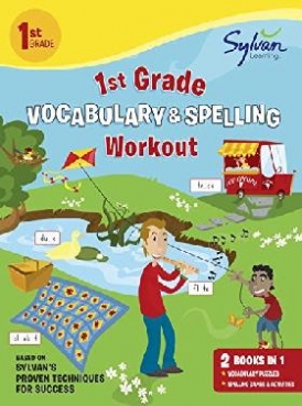 Sylvan Learning 1st Grade Vocabulary & Spelling Workout 