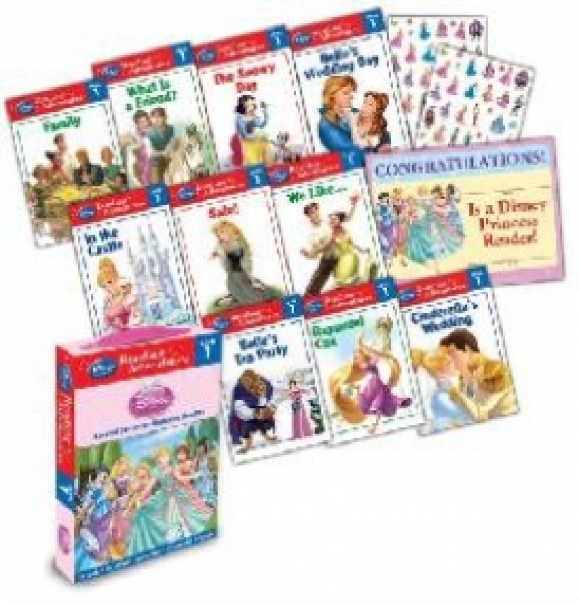 Disney Book Group Reading Adventures Disney Princess Level 1 Boxed Set 