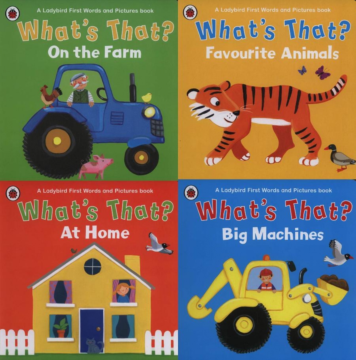 What's That? Collection (4-board book pack) 
