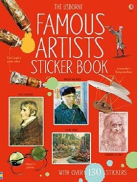 Cullis Megan Famous Artists Sticker Book 