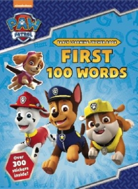 Scholastic Paw patrol: first 100 words sticker book 