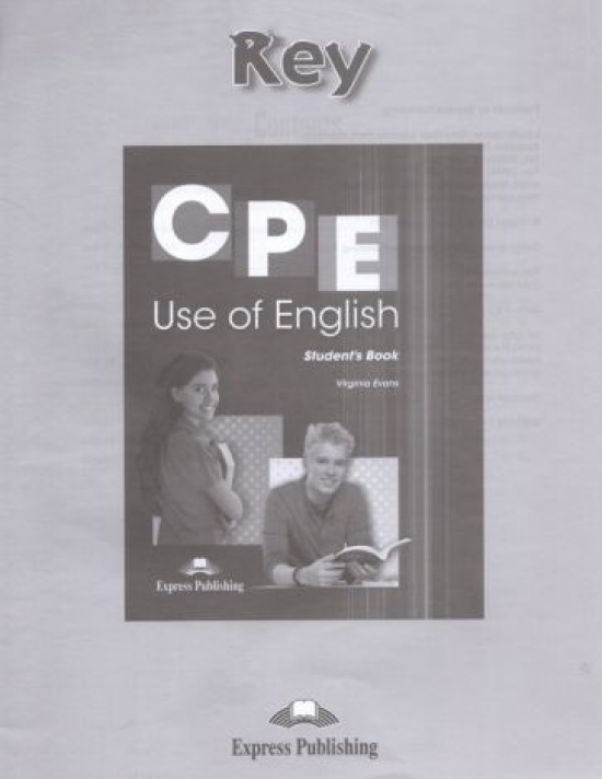 Evans Virginia CPE Use Of English 1 for the revised cambridge proficiency. Key (new) 