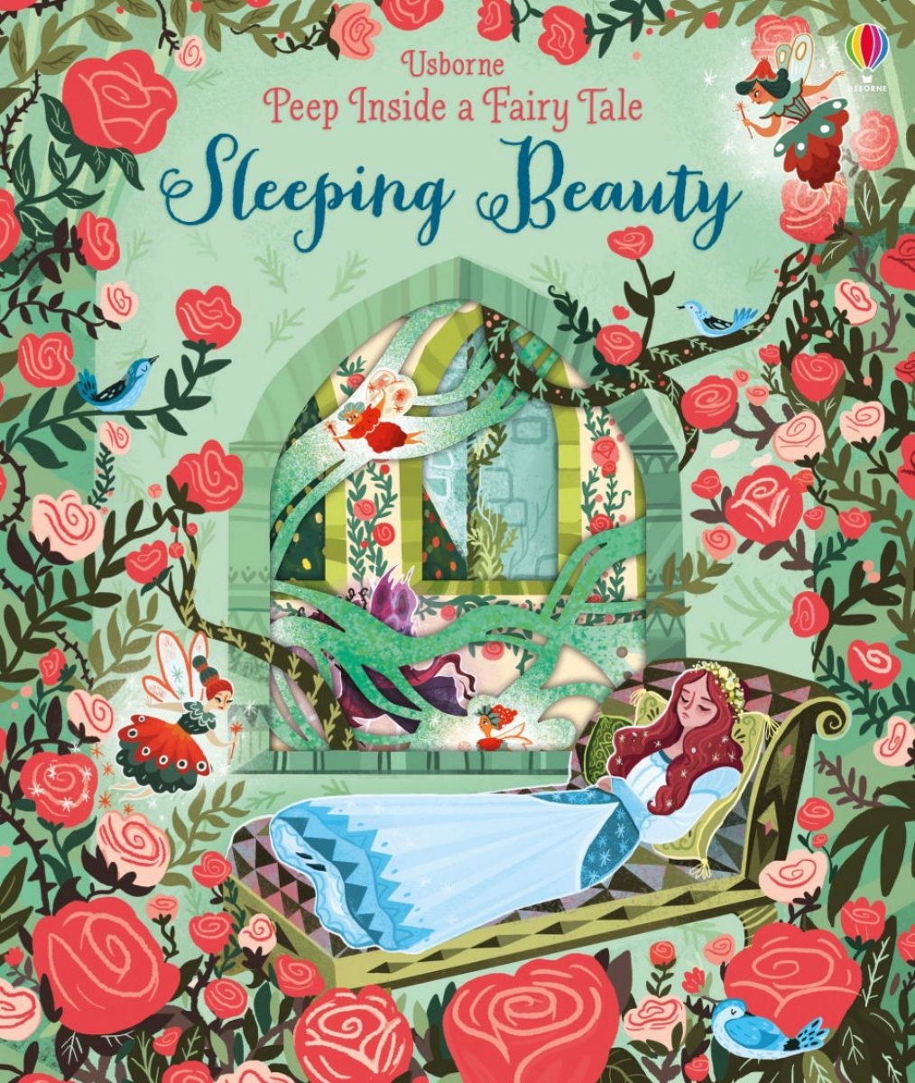 Milbourne Anna Peep Inside a Fairy Tale Sleeping Beauty. Board book 