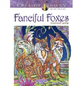 Sarnat Marjorie Creative Haven Fanciful Foxes Coloring Book 