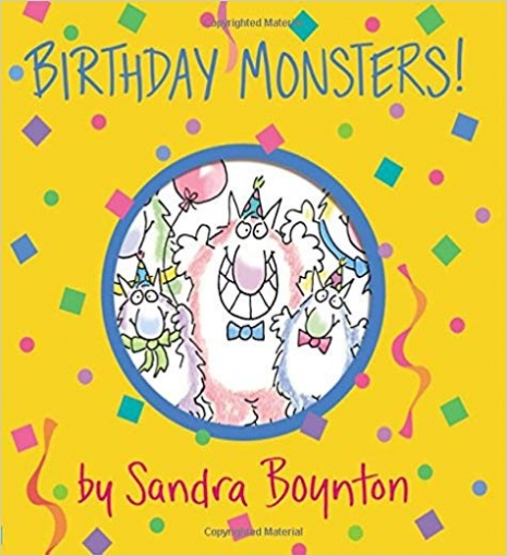 Boynton Sandra Birthday Monsters! Board book 