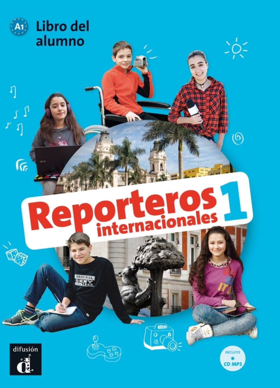 Galli M.L. Reporteros Internacionales 1 (А1): Libro del alumno + MP3 CD 