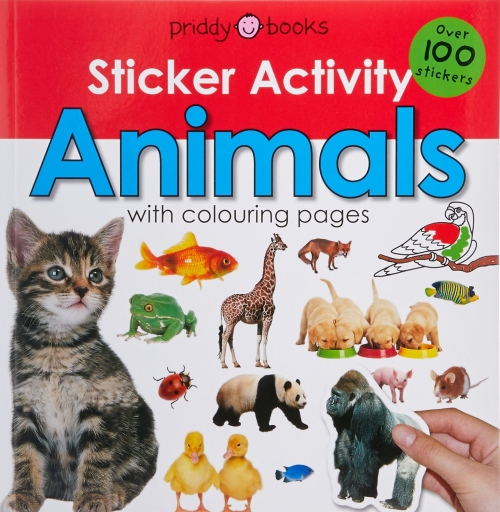 Priddy Roger Sticker Activity Animals 
