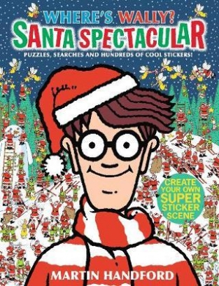 Handford Martin Where's Wally? Santa Spectacular: Sticker Book 