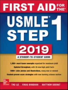 Le Tao, Bhushan Vikas First Aid for the USMLE Step 1 2019, 29 Edition 