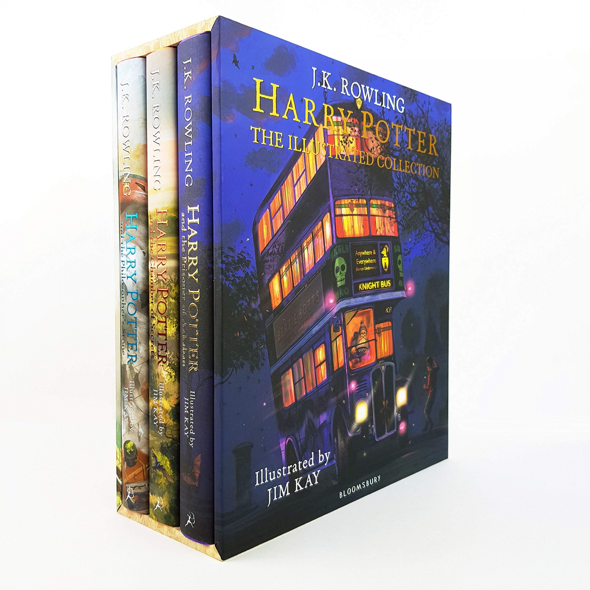 Rowling J.K. Harry Potter - The Illustrated Collection (3-book box set) 