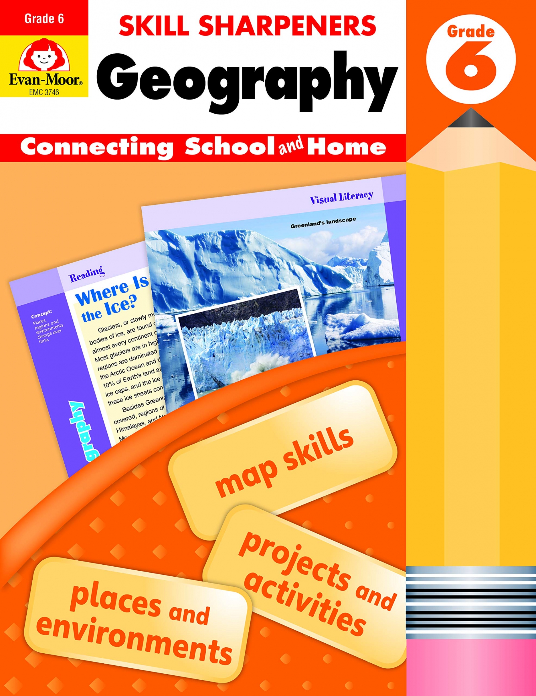Skill Sharpeners. Geography, Grade 6 