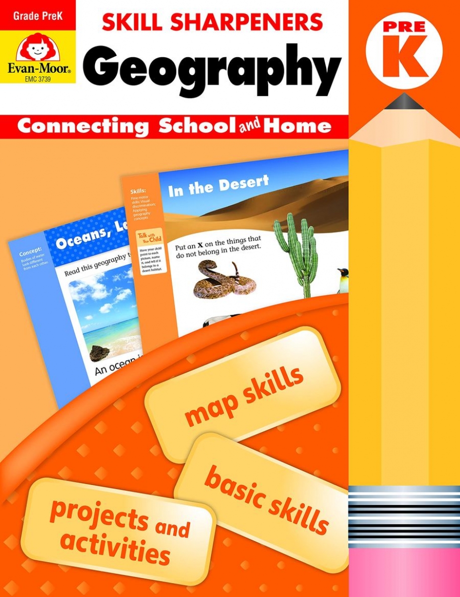 Skill Sharpeners. Geography, Grade PreK 
