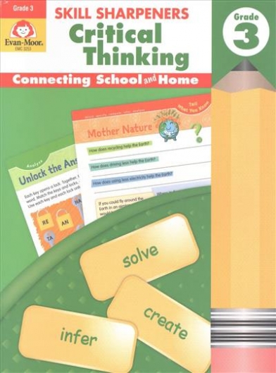 Evan-Moor Educational Publishers Skill Sharpeners Critical Thinking, Grade 3 