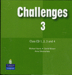 Michael Harris, David Mower Audio CD. Challenges 3 Class Audio CD 
