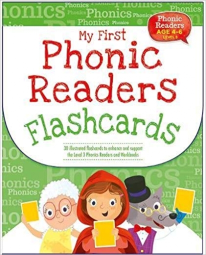 Phonic Readers Age 4-6 Level 3: My First Phonic Readers Flashcards 