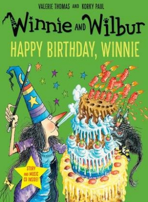 Thomas Valerie, Paul Korky Winnie and Wilbur. Happy Birthday, Winnie 