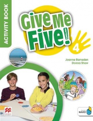 Ramsden Joanne, Sved Rob, Shaw Donna Give Me Five! Level 4. Activity Book + OWB 2021 