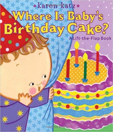 Katz Karen Where Is Baby's Birthday Cake? Board book 