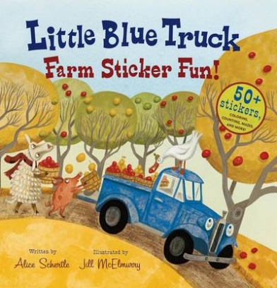 Schertle Alice Little Blue Truck. Farm Sticker Fun! 