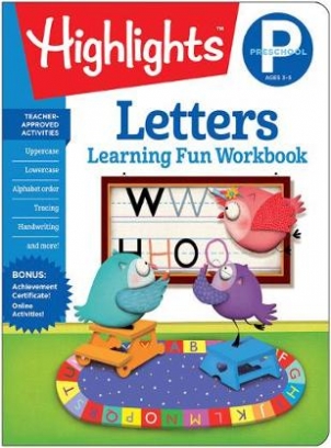 Preschool Letters. Learning Fun Workbook 
