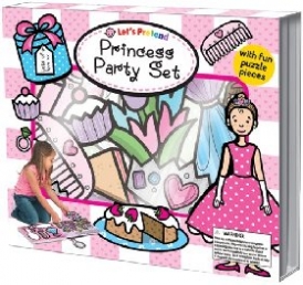 Edwards Hermione, Surry Emma, Green Dan Princess Party Set [With 15 Play Pieces] 