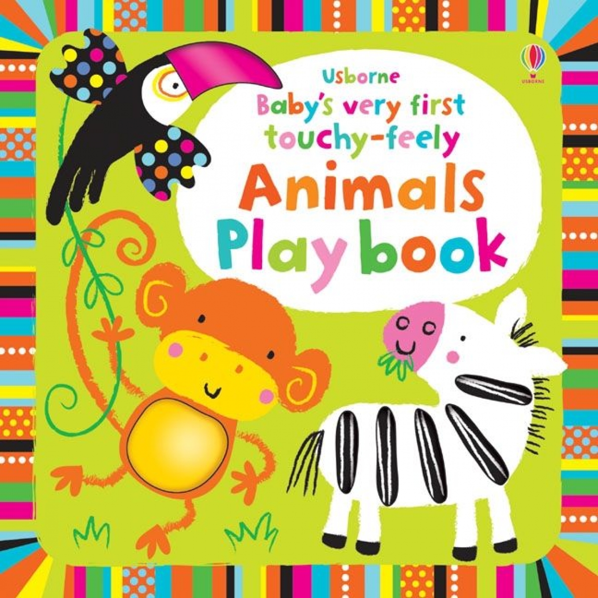 Fiona Watt Baby's Very First Touchy-Feely Animals Playbook 