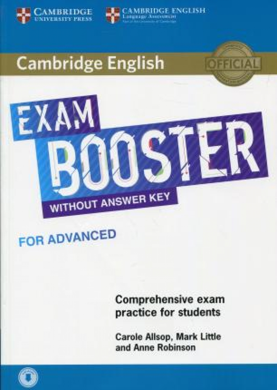 Robinson Anne, Allsop Carole, Little Mark Cambridge English Exam Booster for Advanced without Answer Key with Audio 