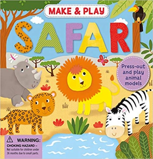 Thakur Noopur Make & Play Safari. Board book 