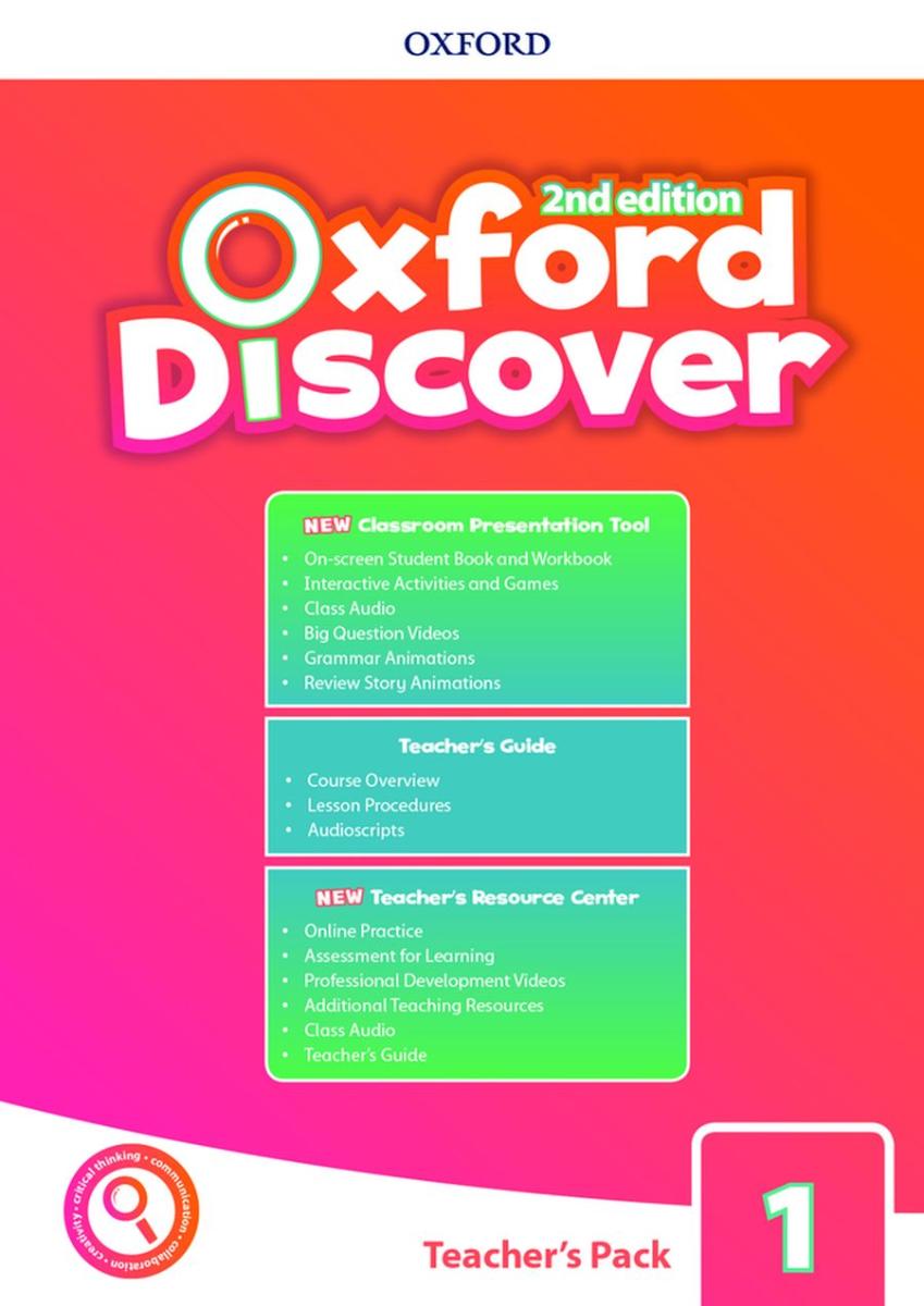 Oxford Discover 1. Teacher's Book Pack (Teacher's Guide, CPT and Teacher Resource Center) 